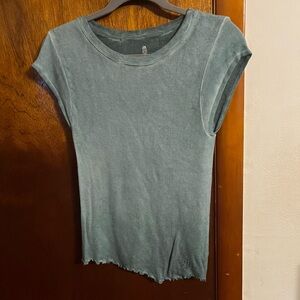FP Movement by Free People Teal Short Sleeve Tee